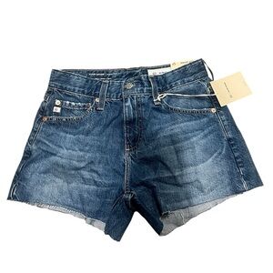 AG Adriano Goldschmied Hailey Cut-Off Denim Shorts NWT Size 25 – Vintage Wash